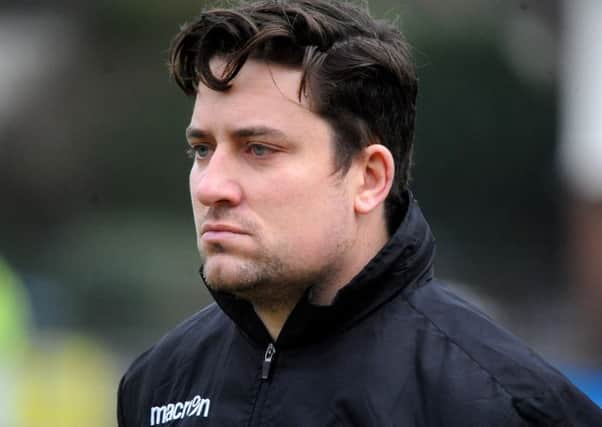 Horsham v Guernsey - manager Dominic Di Paola 07-01-17. Steve Robards  Pic SR1637993 SUS-170701-173439001