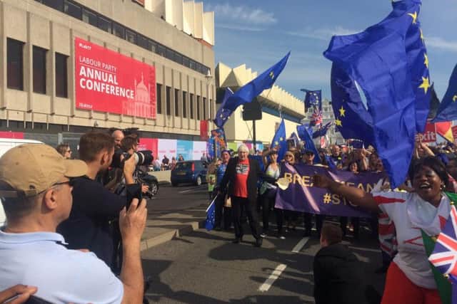Marching past the Labour conference