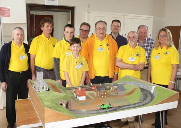 Some of the Sompting and District Model Railway Club members. Photo by Derek Martin Photography DM1793040a