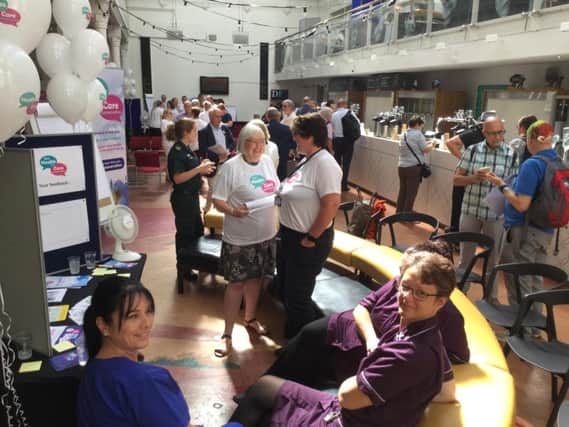 A Big Health and Care Conversation event held at the Brighton Dome earlier this year