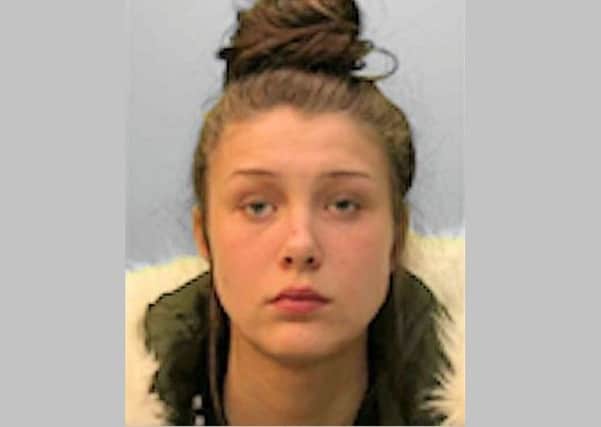 Courtney Marsh. Picture supplied by Sussex Police
