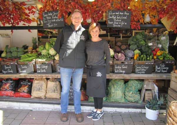 Nick and Zoe from The Sussex Produce Company