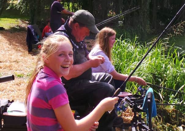 Getting young people interested in angling is vital for the future of the sport