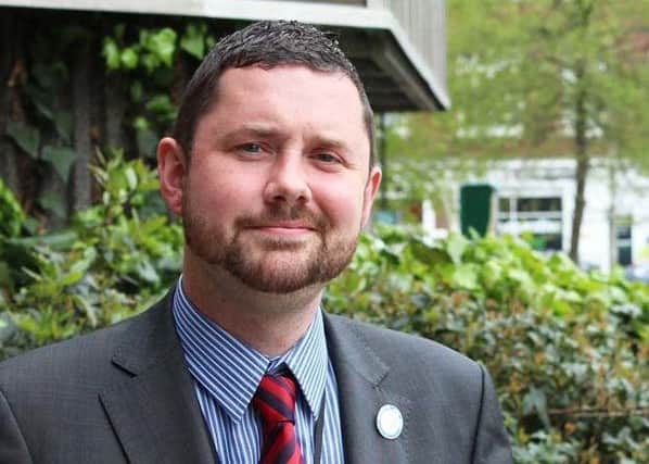 Phelim Mac Cafferty is the Green candidate for Hove SUS-170405-101701001