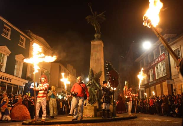 People are being encouraged to choose local firework displays over travelling to the the busy Lewes Bonfire