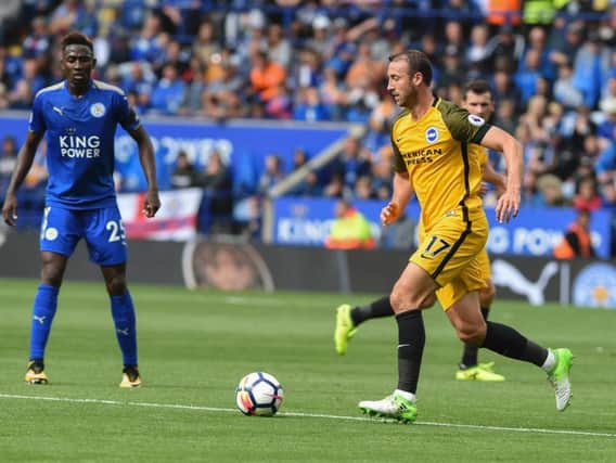 Glenn Murray in action at Leicester. Picture by Phil Westlake (PW Sporting Photography)
