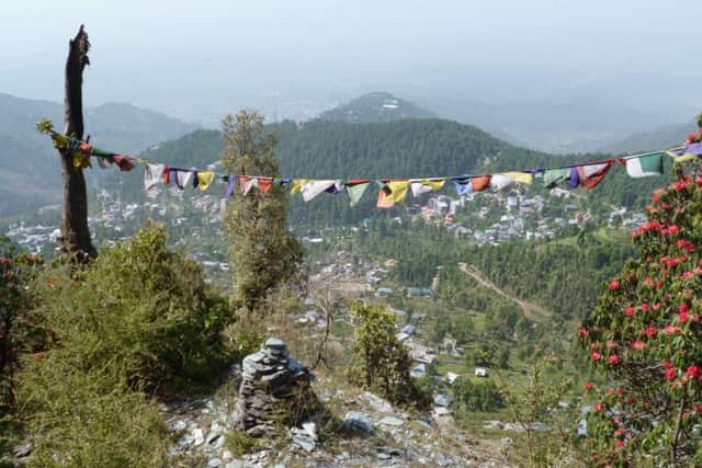 Trekkers will be invited to hang prayer flags at Laka Got