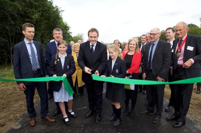 The improvements were formally opened by Tom Tugendhat, MP for Tonbridge and Malling