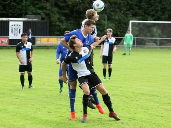 Jared Rance in action for East Preston. Picture by Derek Martin DM1794297