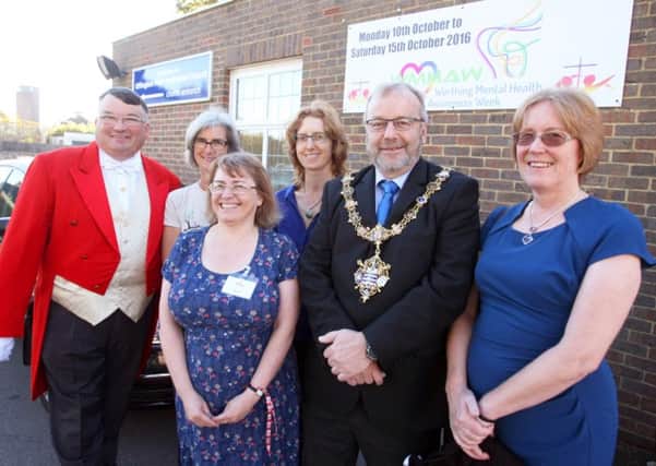 Flashback: The launch of last year's Worthing Mental Health Awareness Week. Picture: Derek Martin DM16148084a