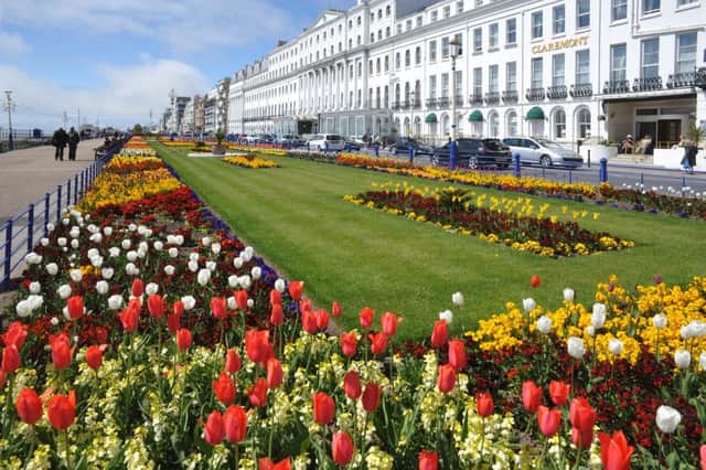 The Carpet Gardens in Eastbourne.
