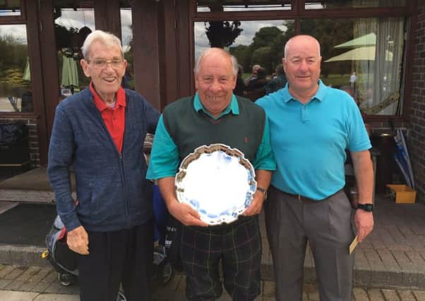Silverware presented after Bognor's autumn seniors' supper competition