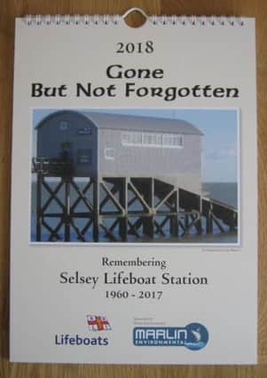 Selsey Lifeboat Station calendar, 2018
