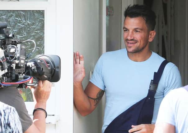 Peter Andre transformed lucky Christine's home