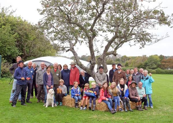 The fourth annual Apple Day at Steyning Community Orchard. Photo by Derek Martin DM17100865a