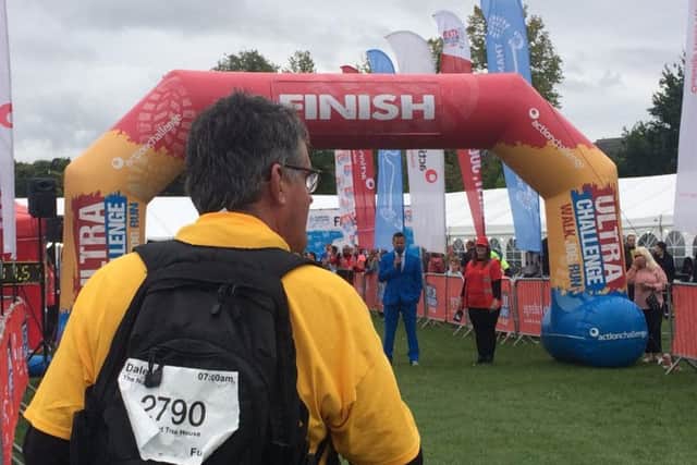 The team took part in the Ultra Challenge 100km Thames Path Challenge