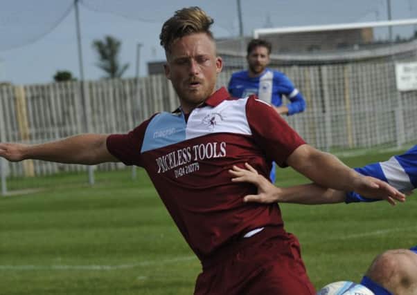Jamie Crone scored his ninth goal of the season to bring Little Common level at half time against AFC Uckfield Town.