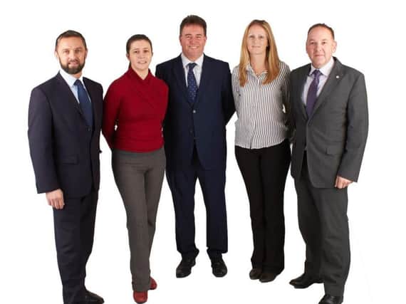 The staff at Hunt Commercial