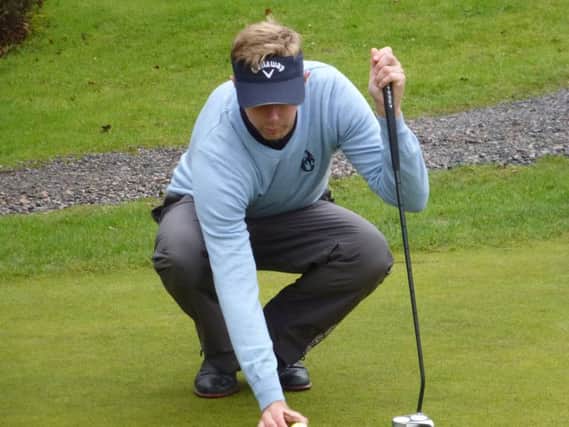 Ben Evans performed well at the Alfred Dunhill Links Championship in Scotland over the weekend.