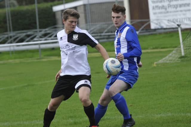 Ryan Harffey on the ball for Bexhill against Lingfield.