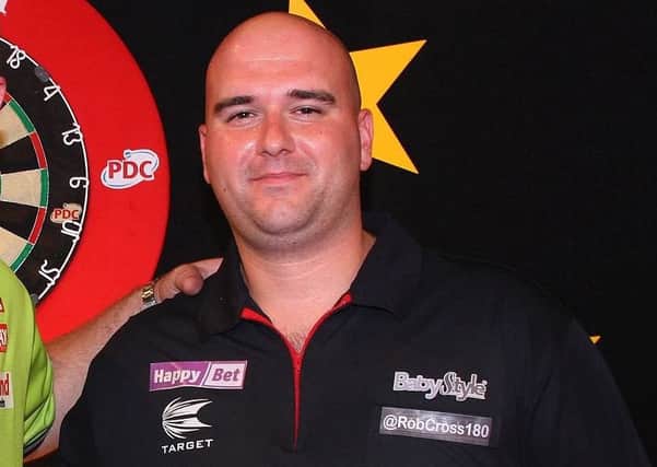 Rob Cross claimed his fourth PDC title this evening. Picture courtesy PDC Europe