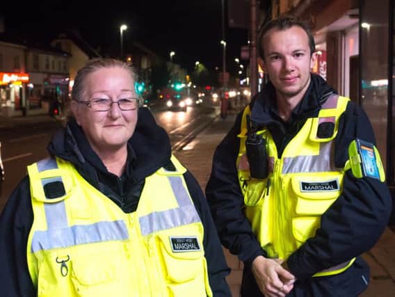 Street marshals in Brighton and Hove (Credit Stuart Robinson/University of Sussex).