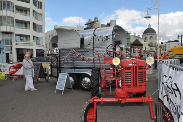 The red tractor dates back to the 1950s