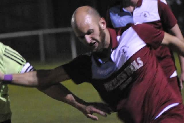 Little Common player-manager Russell Eldridge.