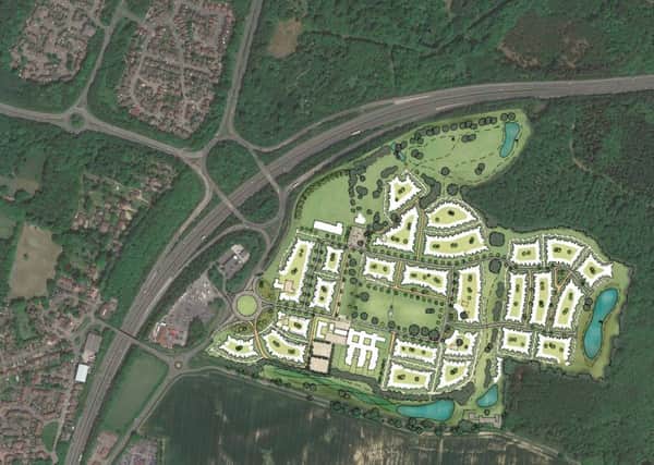 The first phase of the major development in Pease Pottage has been given the go ahead