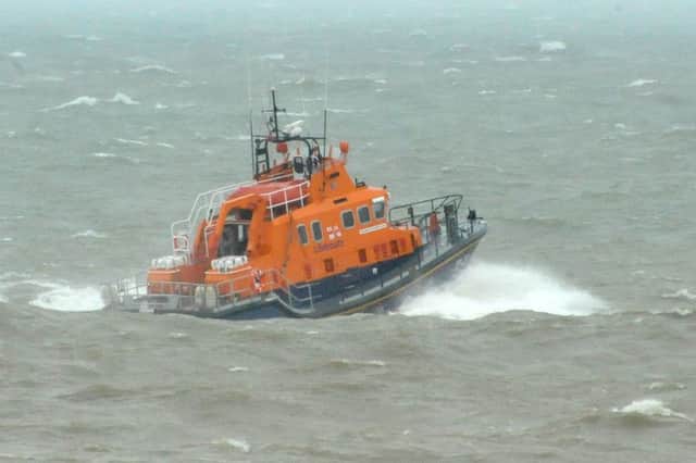 Shoreham Lifeboat was sent out after what is believed to have been a hoax call. Pictured: Newhaven Lifeboat.