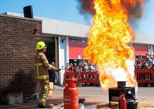 A past Open Day at Bognor Fire Station. Picture: Eddie Howland