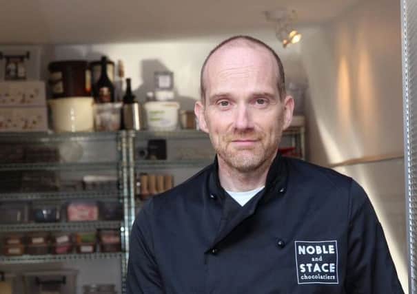 Mike Noble of Noble and Stace chocolatiers in Easebourne SUS-170310-135216001