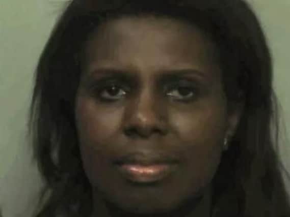 Janine Adeleke, 45, has been jailed for three years after a retrial.