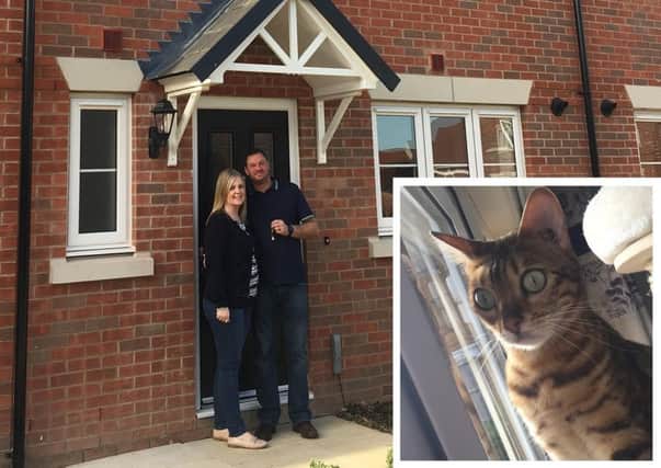 Tonia and her husband Matt had just moved to Durrington when their cat Matilda (right) was hit by a car
