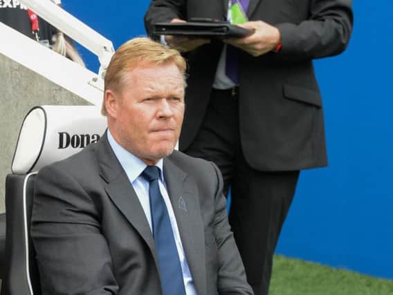 Everton manager Ronald Koeman. Picture by PW Sporting Pics