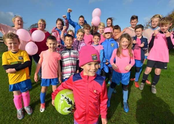 Wear it Pink day at Southwick Rangers FC. Picture: Peter Cripps 21-10-17 (02)