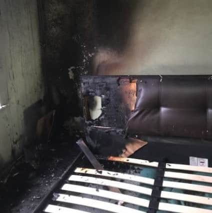 The fire is believed to have been caused by overheated hairdryer. Picture: WSFRS