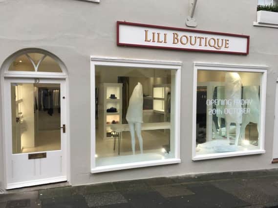 Lili Boutique's sister shop in Petworth, still under wraps
