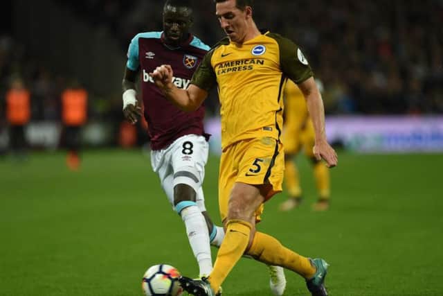 Lewis Dunk in action. Picture by PW Sporting Pics