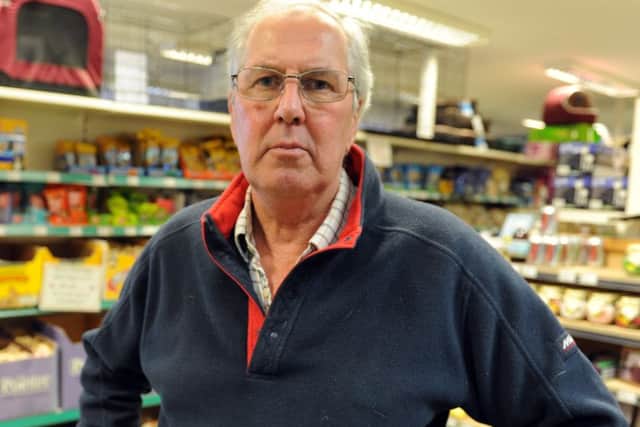 Robin Duke, the owner of Gatley's County Store and Pet Shop. Photo by Steve Cobb