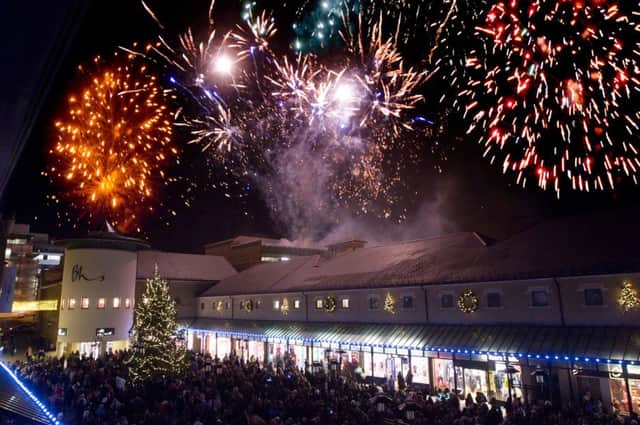 The Priory Meadow Christmas Light Switch On always draws in the crowds