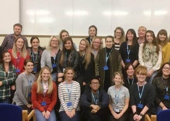 The newly qualified nurses will be taking up posts in East Sussex