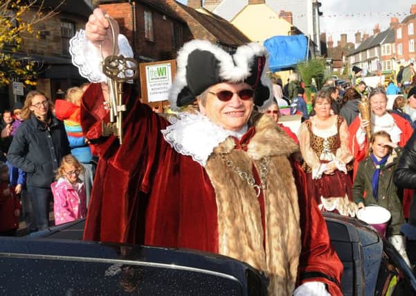 Evelyn Stenning has been crowned Cuckfield mayor.  Picture Kevin Shaw