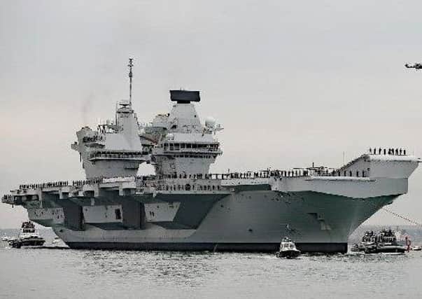 HMS Queen Elizabeth is ready to leave Portsmouth to resume sea trials.