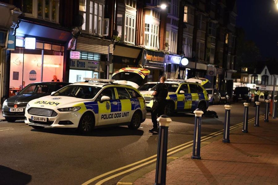 VIDEO: Armed police called after man '˜pistol whipped' in Eastbourne street