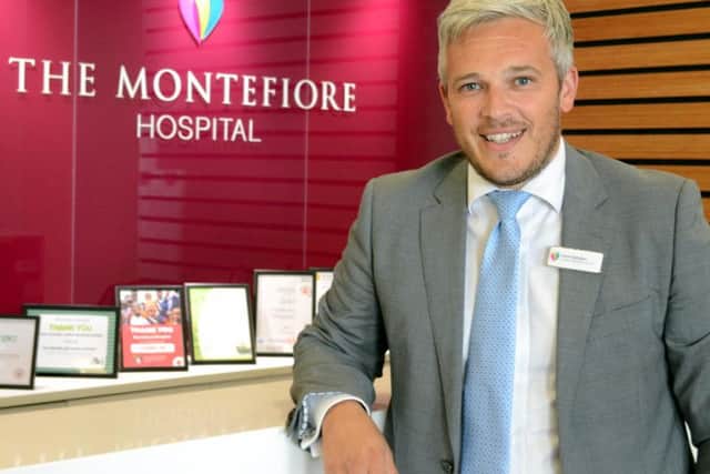 David Eglington, managing director of The Montefiore Hospital