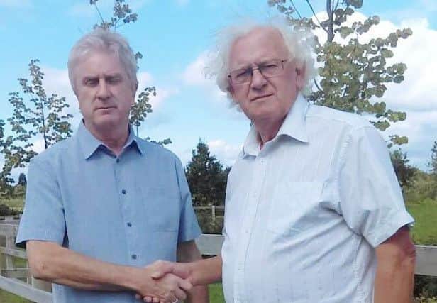 Martyn Lewis and Mark Bates SUS-170814-124202001