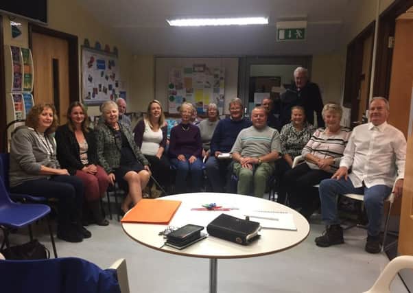 Residents and councillors at the meeting on Thursday (October 26)