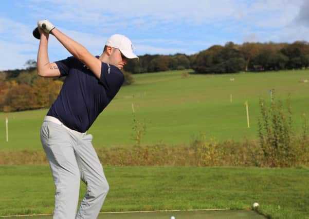 Josh Henderson was part of the winning Uni of Chi golf team / Picture by John Geeson