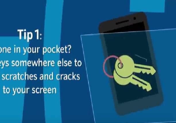 Avoid damaging your phone